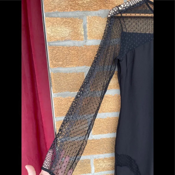 PINKO - ISACCO DRESS ISAAC - BLACK size 6 - Picture 4 of 16